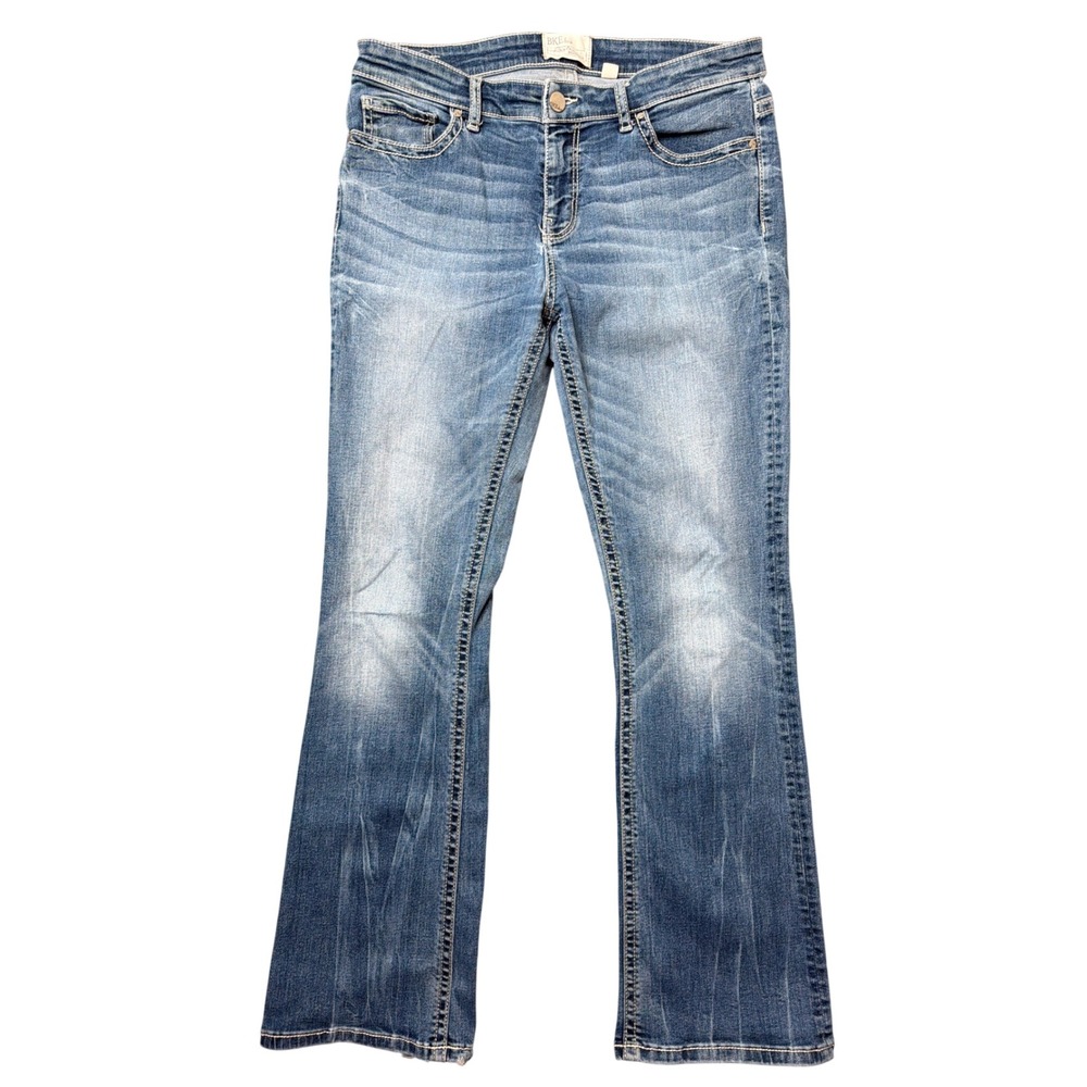 BKE Jeans Womens 30R Payton Bootcut Blue Medium Wash Stretch Denim Mid Rise